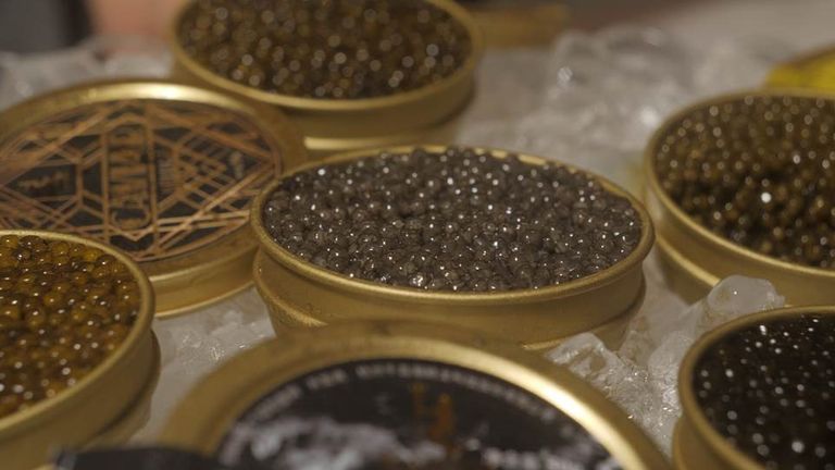Kaluga Queen&#39;s caviar is sold all over the world