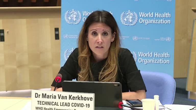 Maria Van Kerkhove, COVID-19 Technical Lead of the WHO&#39;s Health Emergencies Program