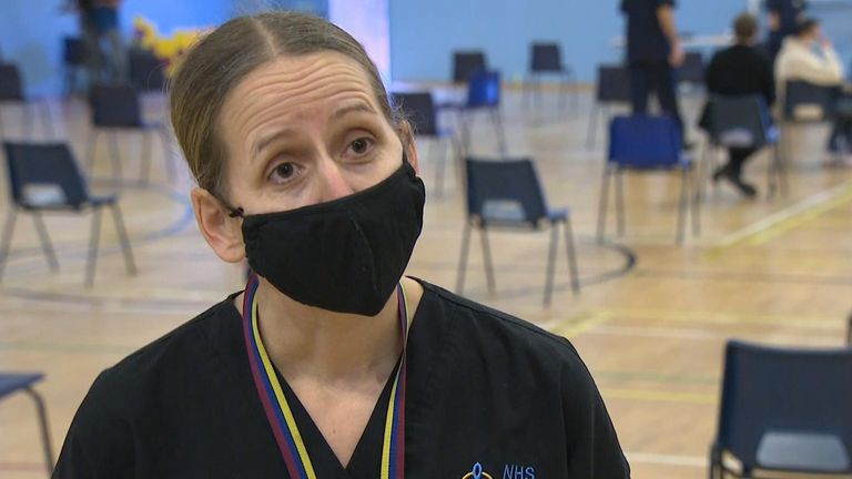 Dr Ami Jones, a critical care consultant, said although she has had the jab, she still has to deal with very ill COVID-19 patients