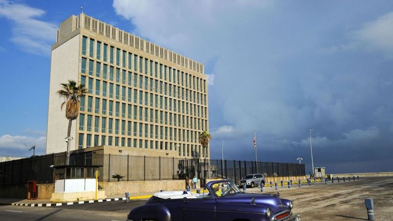 The US Embassy in Cuba is located in Havana