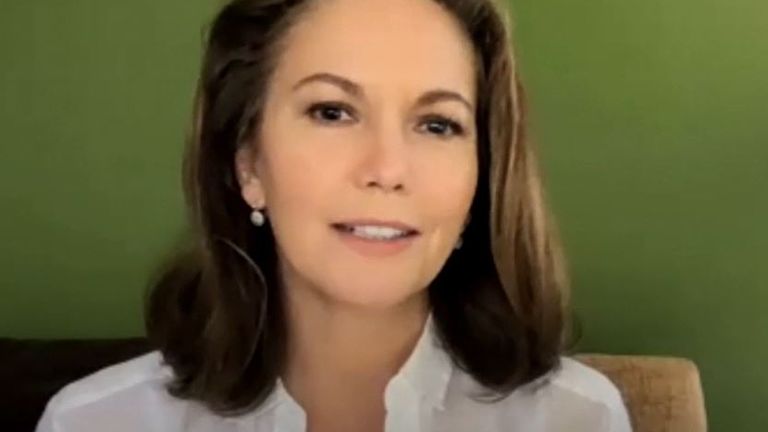 Diane Lane discusses her latest film role - a grandmother