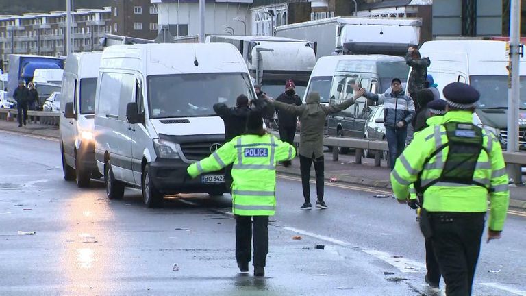 Frustrations remain as Dover chaos begins to ease
