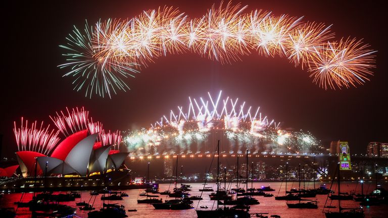 Sydney fireworks a sign of hope