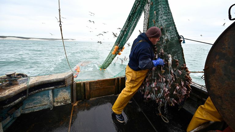 Newhaven fishing boat skipper Neil Whitney