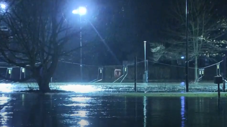 Flooding has broken out in Bedfordshire 