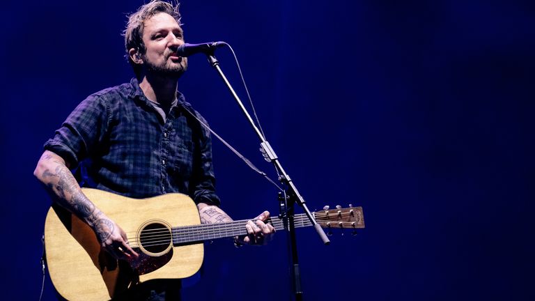 Frank Turner performs at Virgin Money Unity Arena on September 07, 2020 in Newcastle