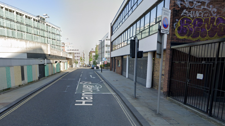 Hanover Street, Manchester. Pic: Google Maps.