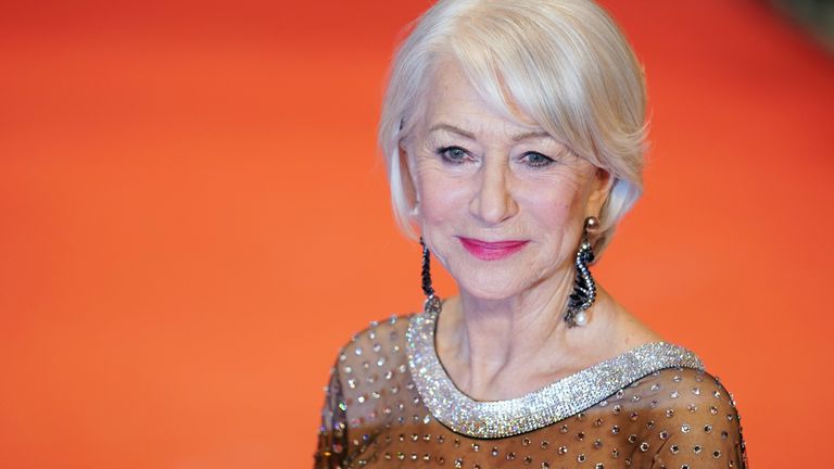  Helen Mirren arrives for the Homage Helen Mirren Honorary Golden Bear award ceremony during the 70th Berlinale International Film Festival Berlin at Berlinale Palace on February 27, 2020 in Berlin, Germany. Helen Mirren is this years recipient of the Honorary Golden Bear Award of the Berlinale