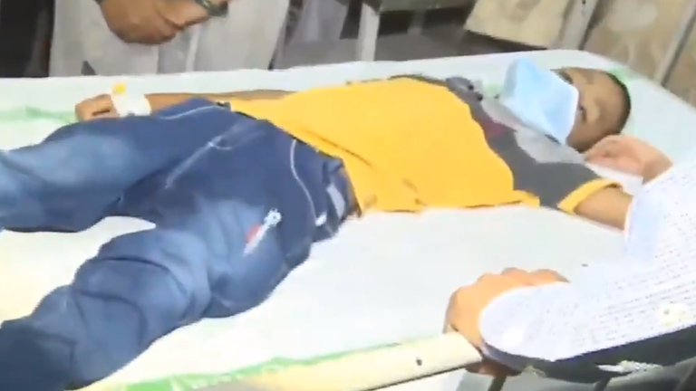 The cause of the illness is unknown. Credit Office of the Chief Minister of Andhra Pradesh