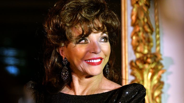 Joan Collins announced the winner of the Literary Review&#39;s Bad Sex In Fiction award in 2013