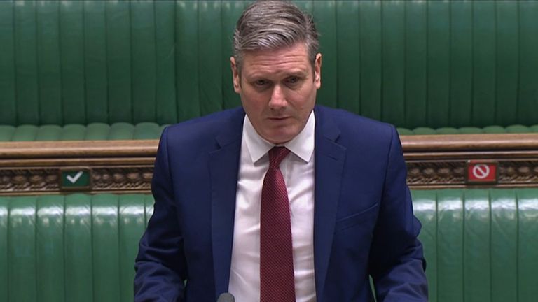 Kayar Starmer has accused the Prime Minister of not doing so "Leveling with the public