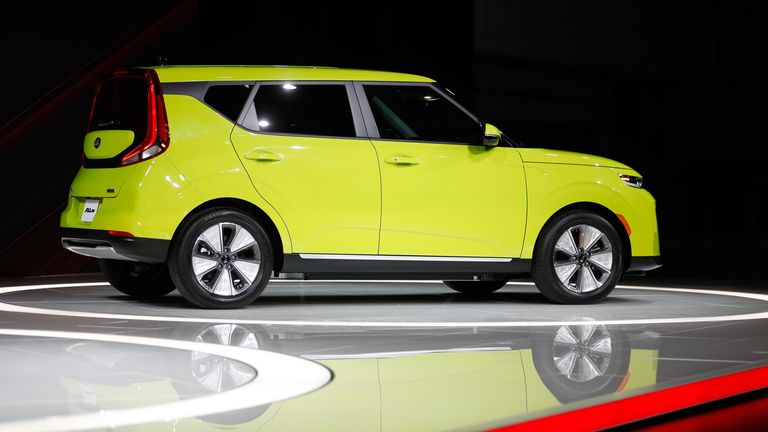 Kia Sol electric vehicle 