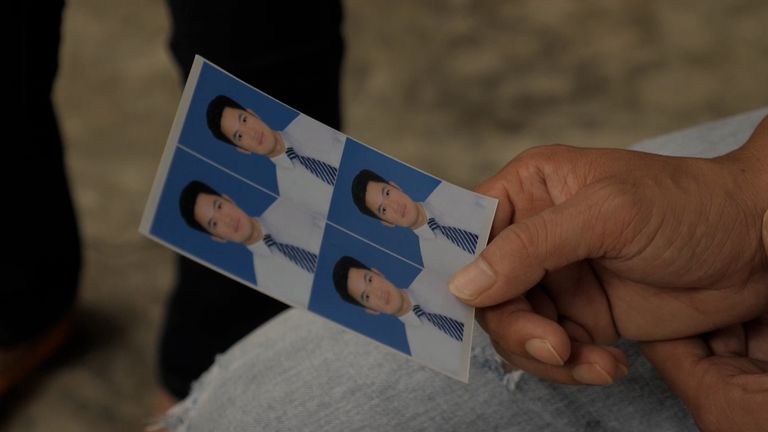 A photo of one of the migrants who died in the lorry in Essex