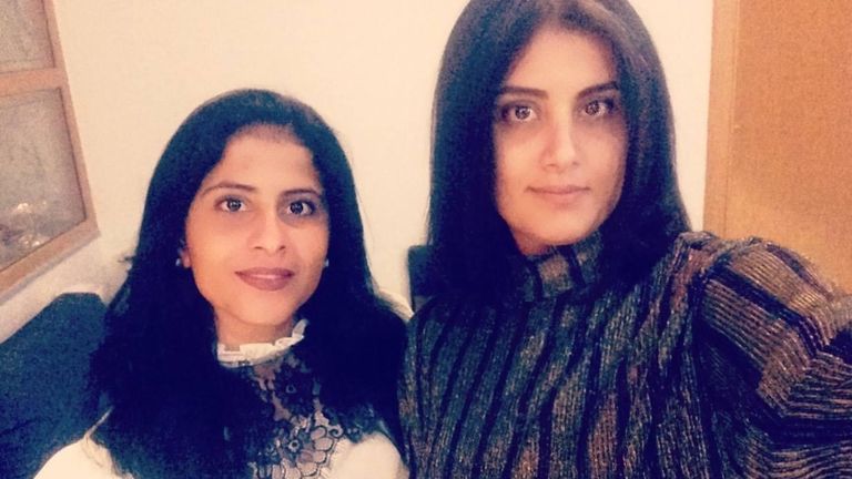 Loujain al-Hathloul and Lina al-Hathloul