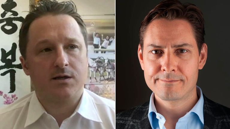 Michael Spavor and Michael Kovrig. Pics: AP/ INTERNATIONAL CRISIS GROUP HANDOUT/EPA-EFE/REX/Shutterstock