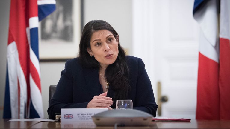 Home Secretary Priti Patel