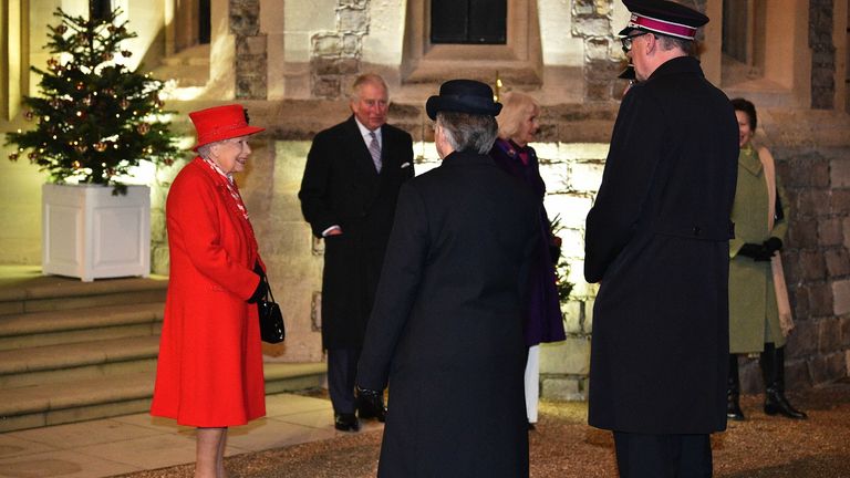 The Queen meets members of the Salvation Army