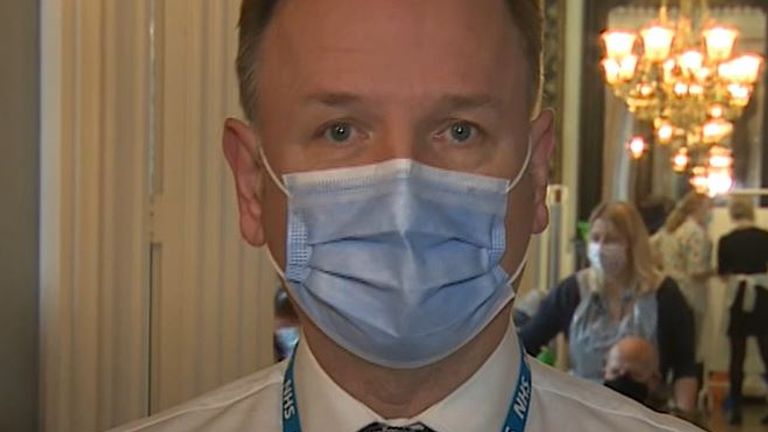 Sir Simon Stevens says thank you to the NHS for 2020