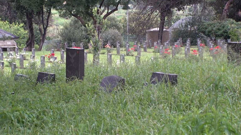 War grave cemeteries in South Africa were strictly segregated