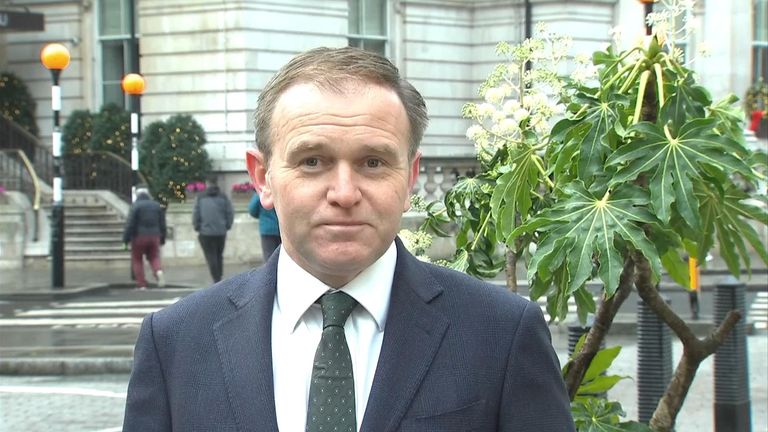 Environment Secretary George Eustice tells Sky&#39;s Sophy Ridge that the Brexit talks are in a difficult position