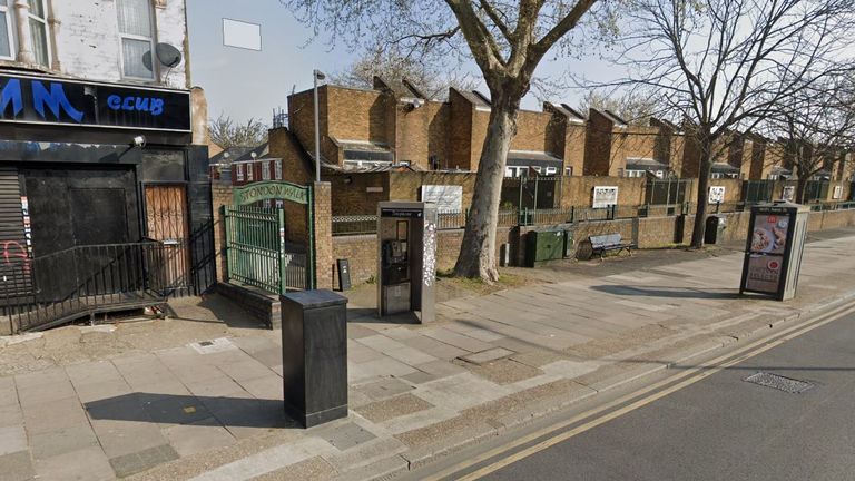 A 28-year-old man was stabbed to death on Stondon Walk, East Ham. Pic: Google Street View