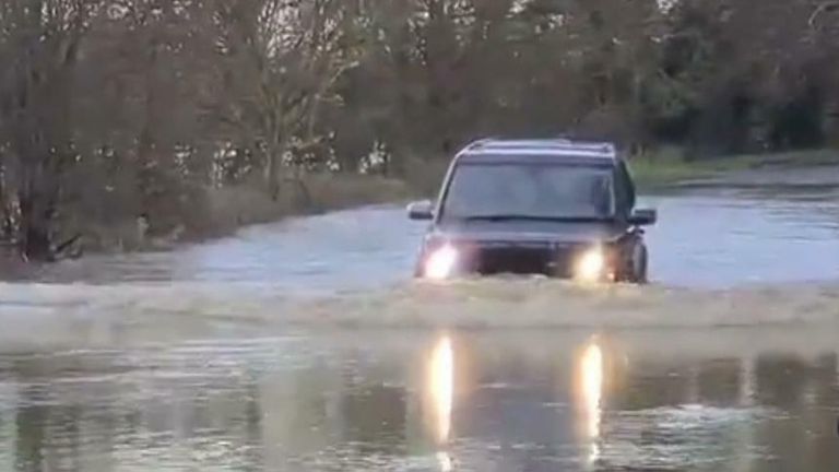 Flooding in Norfolk