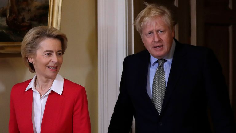 Ursula von der Leyen and Boris Johnson will have dinner in Brussels, but the chances of a breakthrough seem bleak