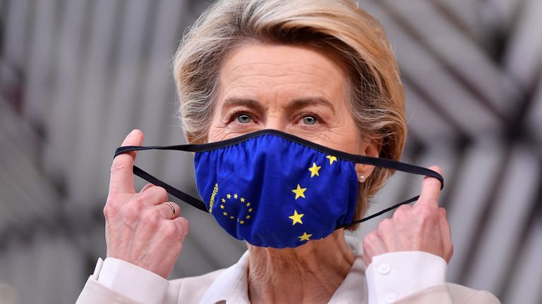 European Commission President Ursula von der Leyen