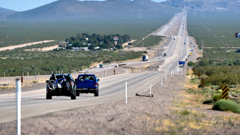 US Highway 95 in Nevada