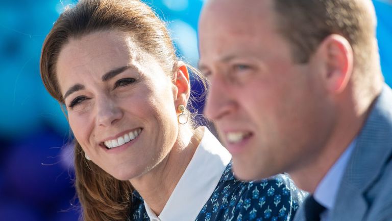 William and Kate will travel more than 1,000 miles on their train journey around the UK