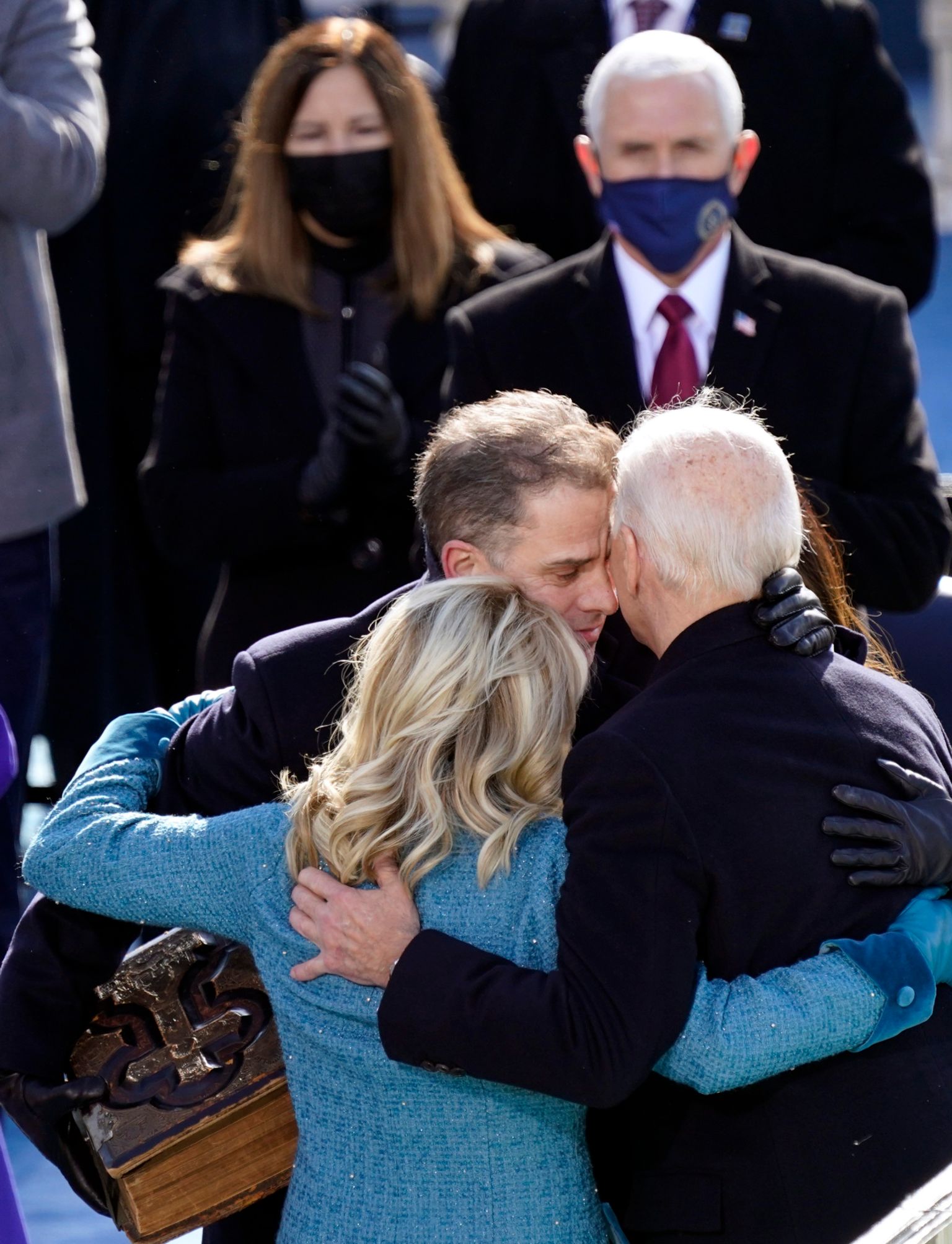 Biden inauguration: Who was there - and how the crowd compares with ...