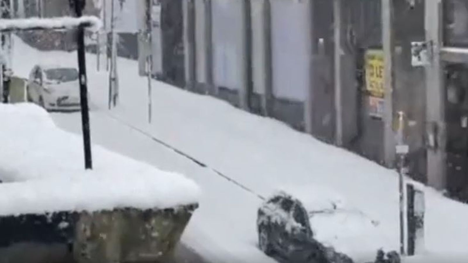 Snow settles in Harrogate and across northern England UK News Sky News