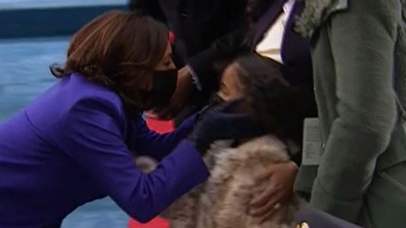 Kamala Harris arrives at inauguration in Washington | US News | Sky News