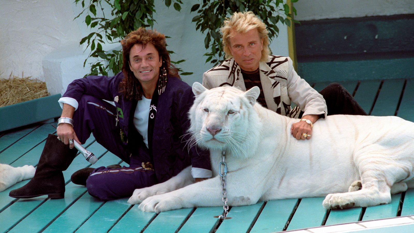 Siegfried And Roy Magician Siegfried Fischbacher Dies Aged 81 Ents And Arts News Sky News