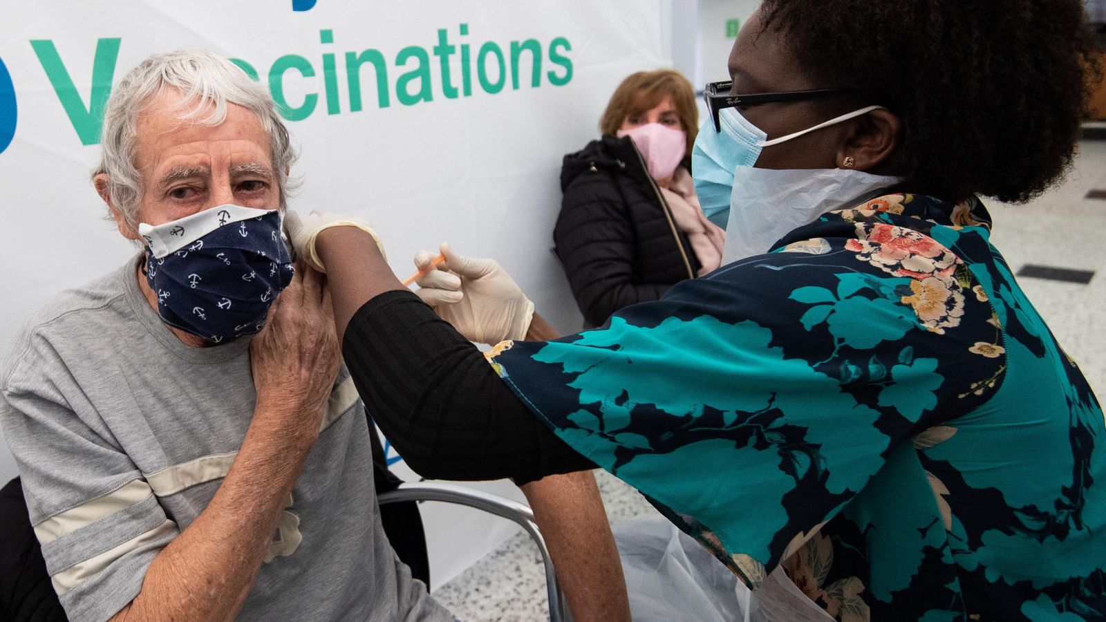COVID-19: UK reports another 587 coronavirus deaths - as vaccine doses ...