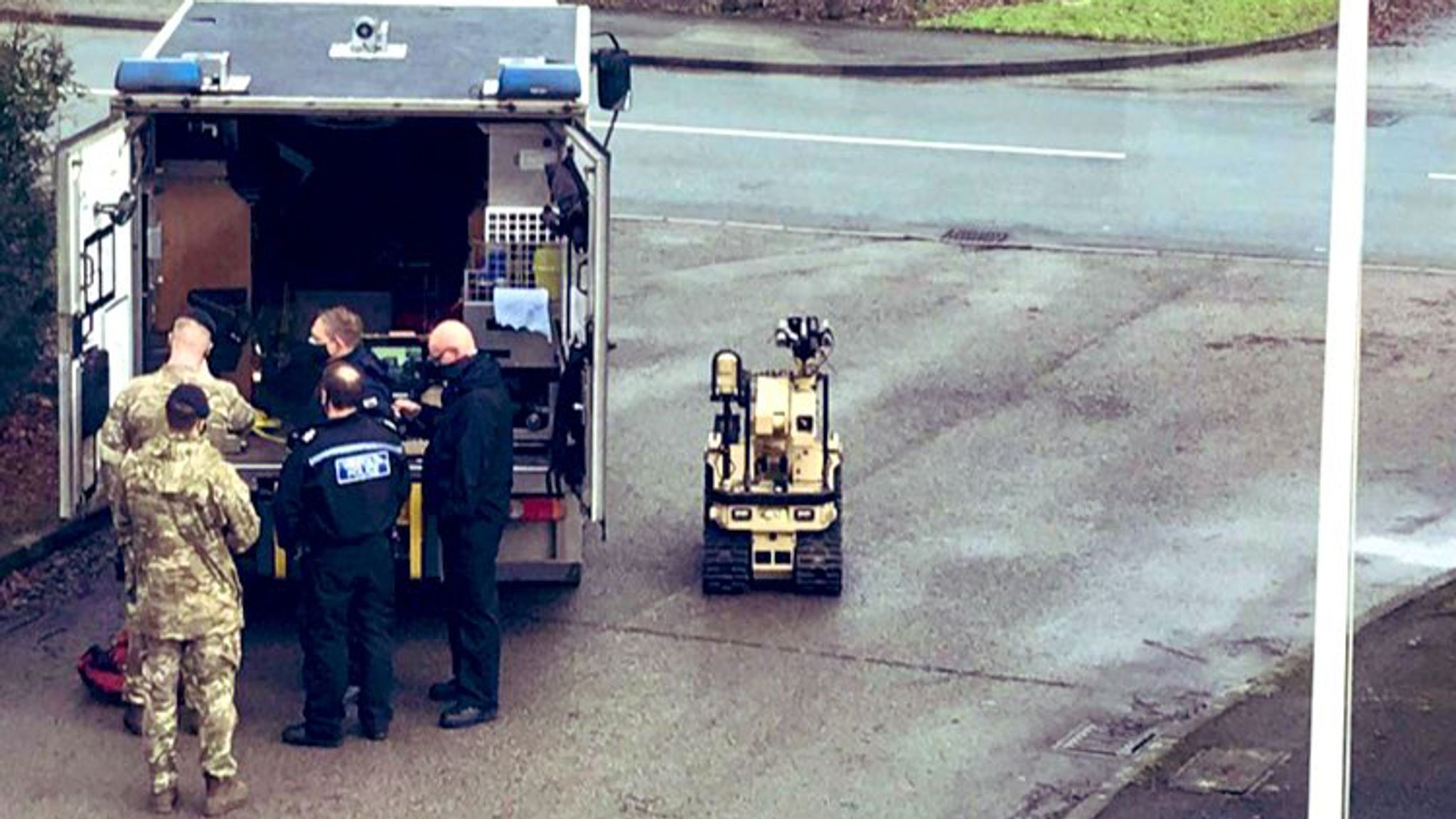 COVID-19: Bomb disposal unit called over suspicious package at Wrexham  plant linked to vaccine | UK News | Sky News