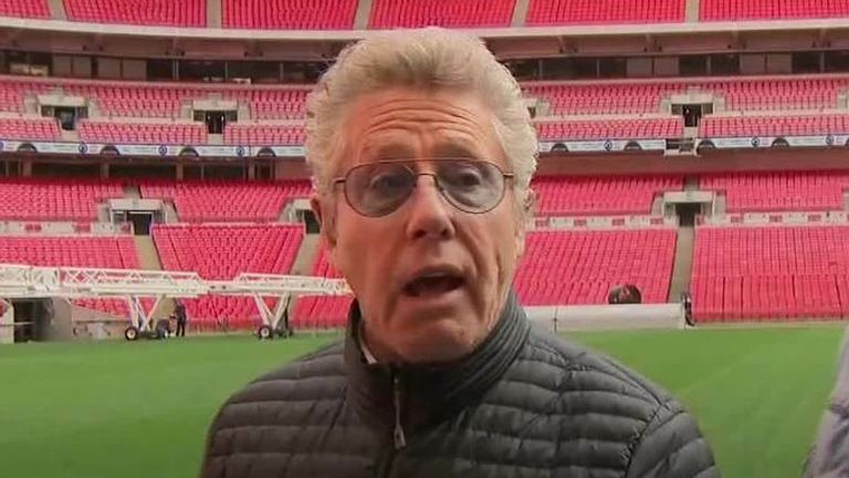 Roger Daltrey of The Who asks why will Brexit affect rock music in a Sky News interview in 2019