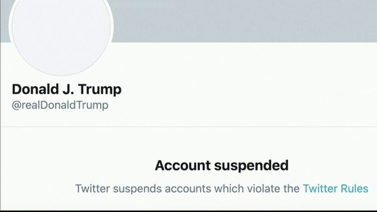 Twitter bans Donald Trump