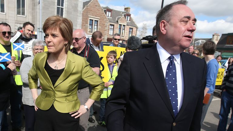 Nicola Sturgeon Says There Are Significant Questions Over Alex Salmond S Return Politics News Sky News