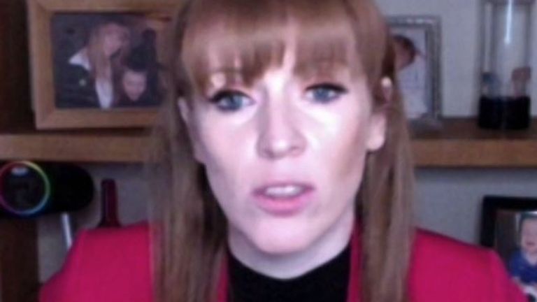 Angela Rayner says Sir Desmond Swayne is undermining the government with his comments about COVID