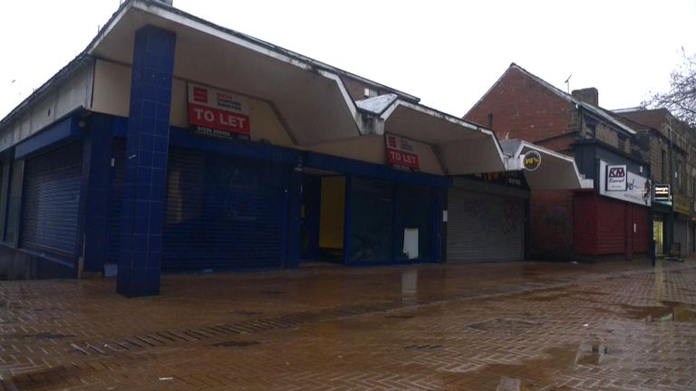 High streets across the UK have lots of shuttered shops