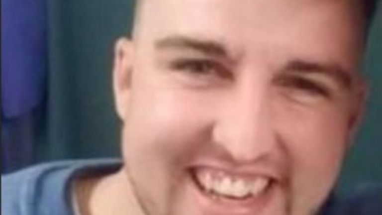 Billy Green, 26, died at the scene after being stabbed on Monday afternoon