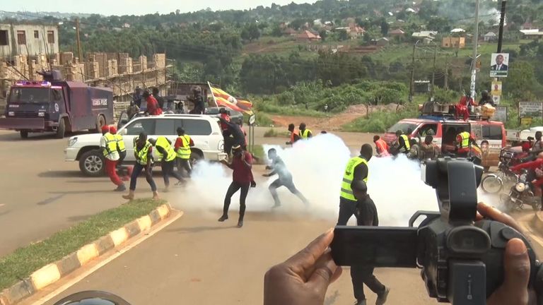 Unrest in Uganda ahead of the election