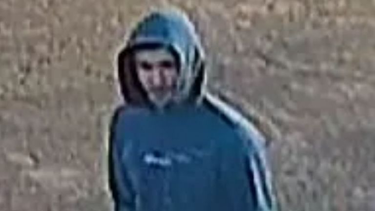 CCTV image of the suspect released by the Metropolitan Police