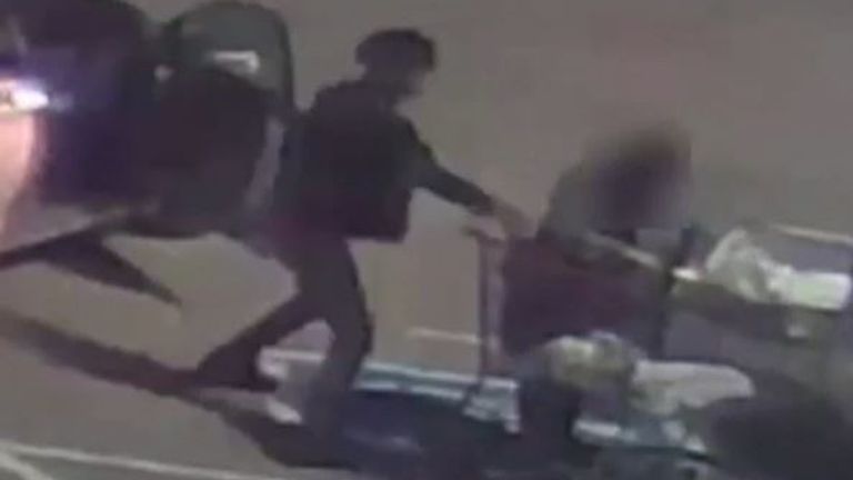 Purse is snatched by thief with getaway car