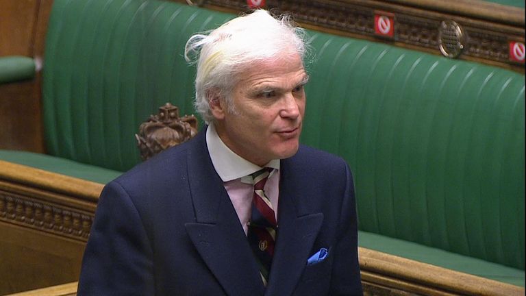 Sir Desmond Swayne told Sky News he would not apologise for his comments