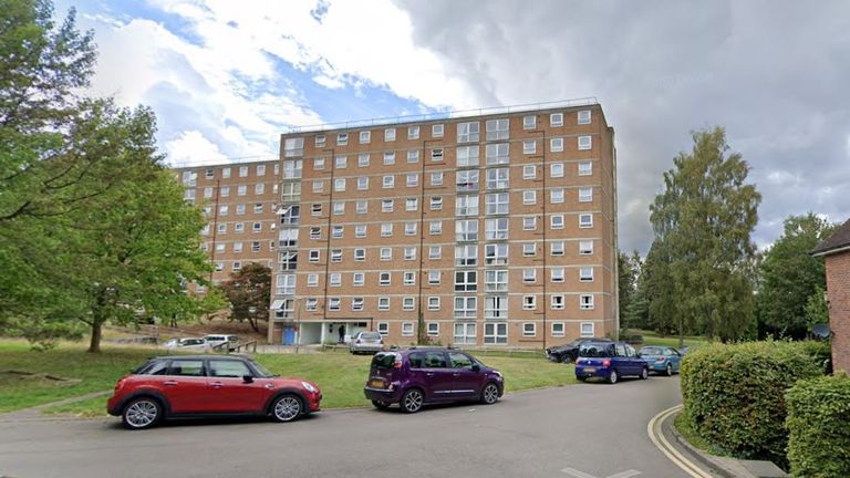 700 people have been evacuated from their flats and placed into temporary accommodation after a gas leak Pic: Google Street View