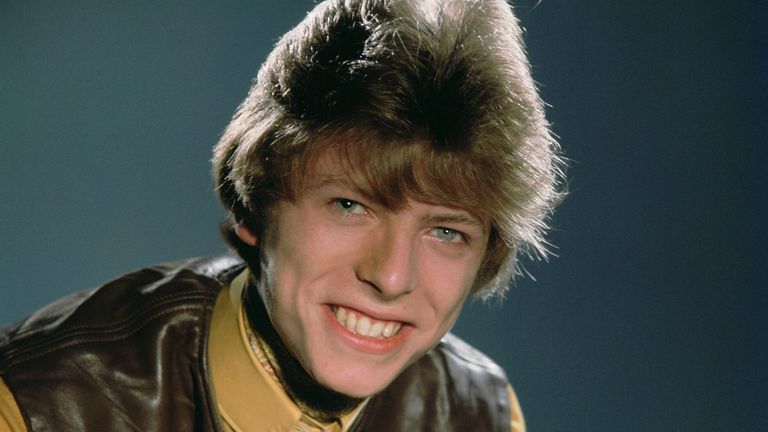 Bowie in 1964. Pic: Dezo Hoffman/Shutterstock 