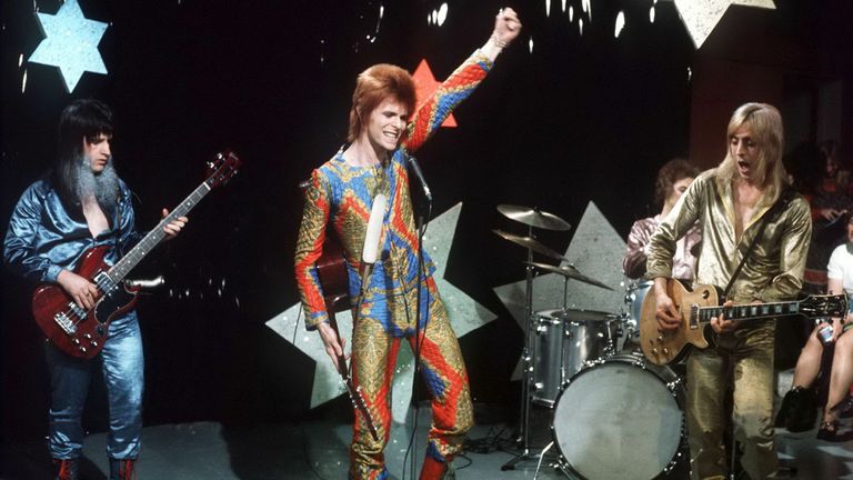 Ziggy Stardust. Pic: ITV/Shutterstock