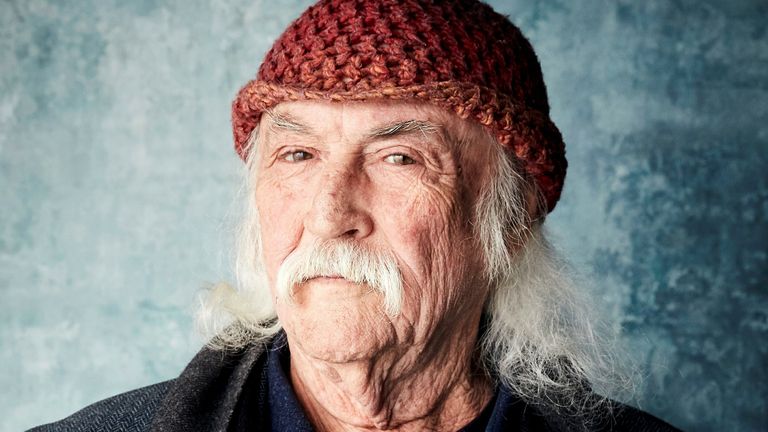 David Crosby poses for a portrait to promote the film "David Crosby: Remember My Name" at the Salesforce Music Lodge during the Sundance Film Festival on Saturday, Jan. 26, 2019. Pic: Taylor Jewell/Invision/AP